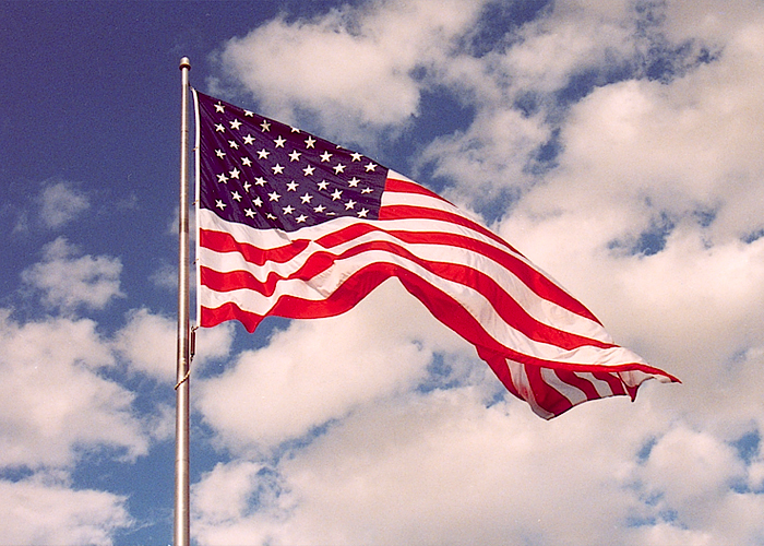 American-Flag-Flying-High